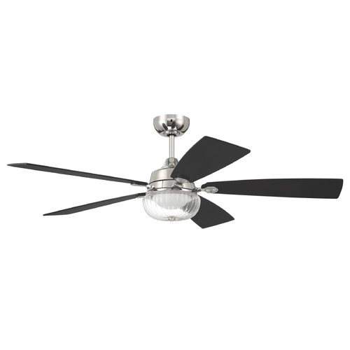 Chandler Polished Nickel LED Ceiling Fan by Craftmade Lighting