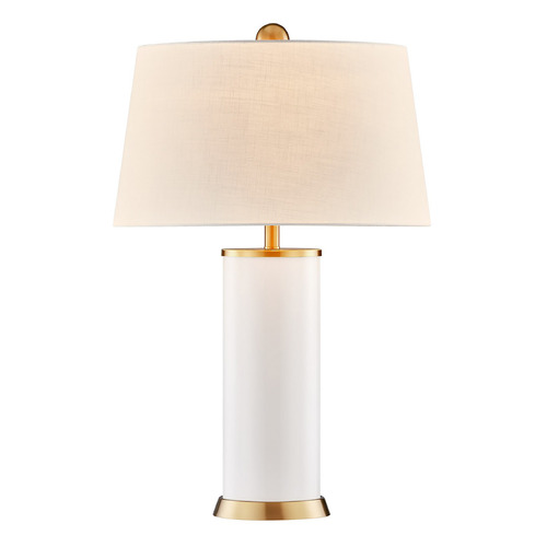 Savoy House Savoy House Lighting Melissa Blanc De Blanc Table Lamp with Empire Shade 11-CD20-BDB