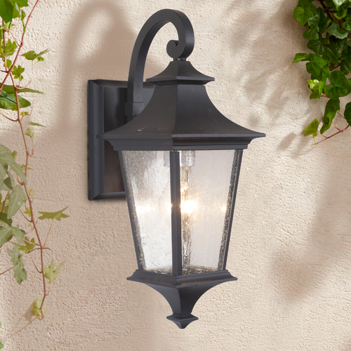 Argent II Midnight Outdoor Wall Light by Craftmade Lighting