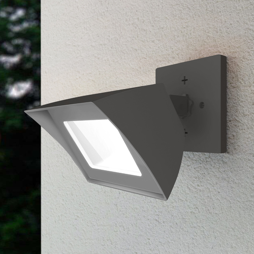 Endurance Architectural Graphite LED Security Light by WAC Lighting