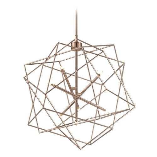 Stacia French Gold LED Pendant by Lite Source Lighting