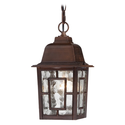 Banyon Rustic Bronze Outdoor Hanging Light by Nuvo Lighting