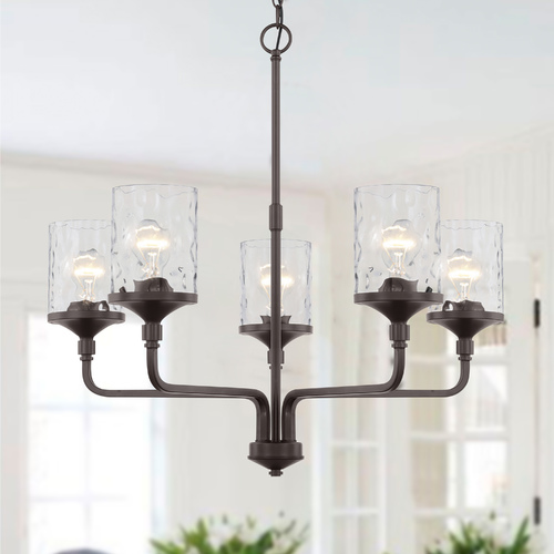 Colton 5-Light Chandelier in Bronze by HomePlace by Capital Lighting