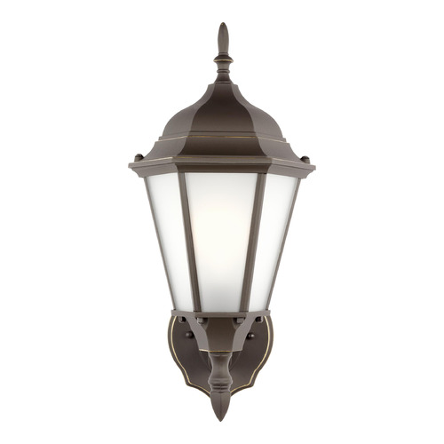 Bakersville 17-Inch Antique Bronze Outdoor Wall Light by Generation Lighting