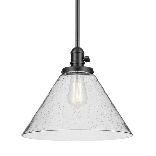 Avery 14-Inch Pendant in Black by Kichler Lighting