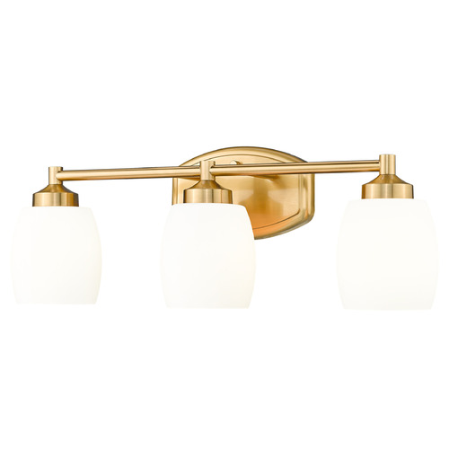 Z-Lite Z-Lite Kendrick Luxe Gold Bathroom Light 745-3V-LG