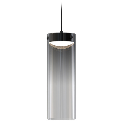 ET2 Highball Gunmetal LED Mini-Pendant Light with Cylindrical Shade