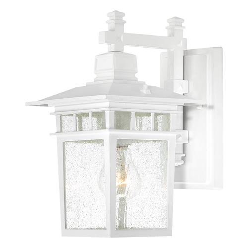 Cove Neck White Outdoor Wall Light by Nuvo Lighting