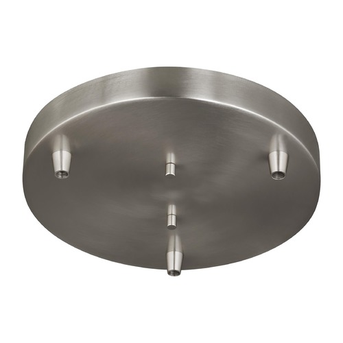 Towner Brushed Nickel Ceiling Adaptor by Generation Lighting