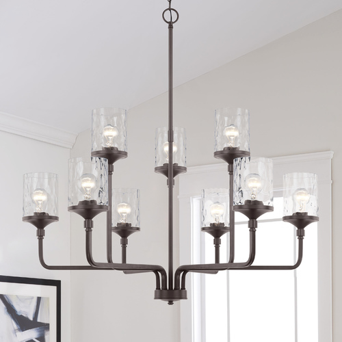 Colton 38-Inch Bronze Chandelier by HomePlace by Capital Lighting
