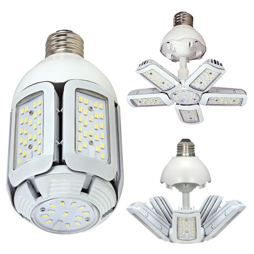 40W LED HID Replacement 2700K 4880 Lumens Mogul Extended Base 100-277V by Satco Lighting
