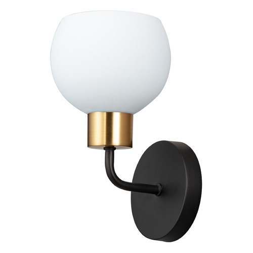 Maxim Lighting Coraline Bronze & Satin Brass Sconce