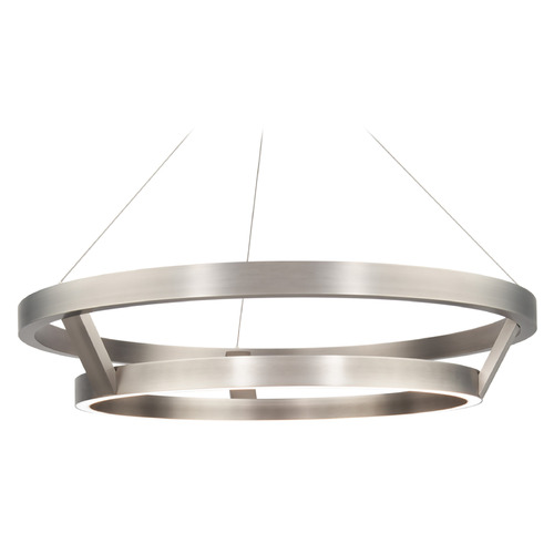 Modern Forms by WAC Lighting Imperial Brushed Nickel LED Pendant by Modern Forms PD-32242-BN