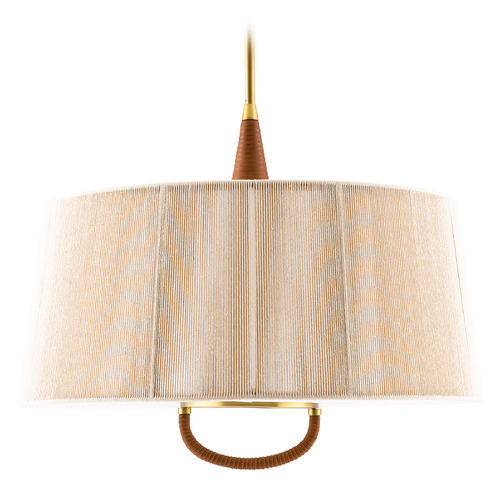 Middlebury 28.5-Inch Pendant in Antique Brass by Arteriors Home