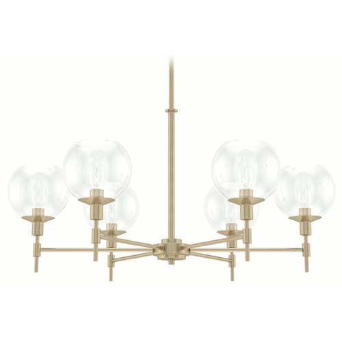 Xidane Alturas Gold Chandelier by Hunter Fan Company