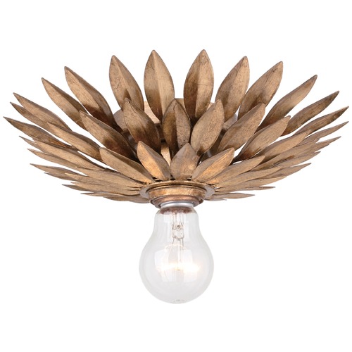 Crystorama Lighting Crystorama Lighting Broche Antique Gold Flushmount Light 500-GA_CEILING