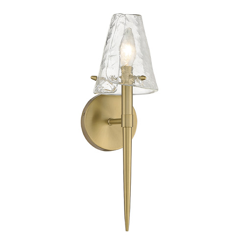 Savoy House Shellbourne 16.50-Inch Wall Sconce in Warm Brass by Savoy House 9-2104-1-322