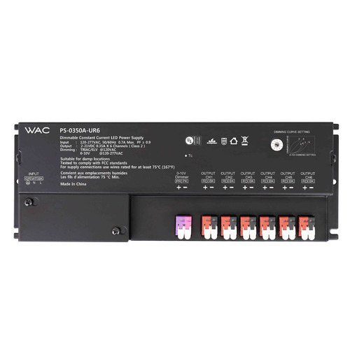 Stealth Silo Black Transformer by WAC Lighting