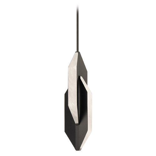 Modern Forms by WAC Lighting Modern Forms Azure Black LED Mini-Pendant Light PD-42416-BK