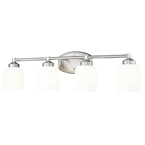 Z-Lite Z-Lite Kendrick Brushed Nickel Bathroom Light 745-4V-BN