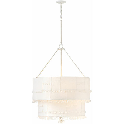 Baya 30-Inch Chandelier in Textured Plaster by Hinkley Lighting