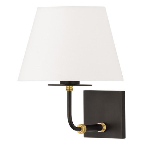 Hudson Valley Lighting Crown Heights Aged Brass & Distressed Bronze LED Sconce