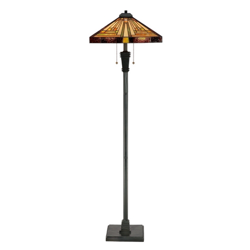 Stephen Floor Lamp in Vintage Bronze by Quoizel Lighting