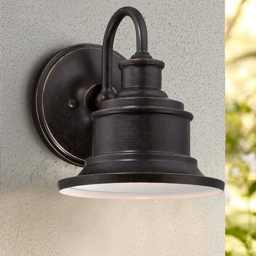 Quoizel Lighting Quoizel Seaford Imperial Bronze Outdoor Wall Light SFD8407IB