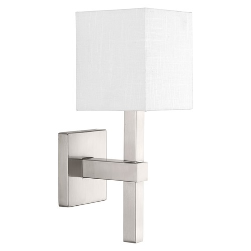 Metro Brushed Nickel Sconce by Progress Lighting
