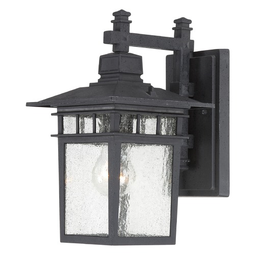 Nuvo Lighting Cove Neck Textured Black Outdoor Wall Light by Nuvo Lighting 60/3493