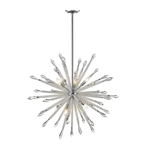 Soleia Chrome Chandelier by Z-Lite