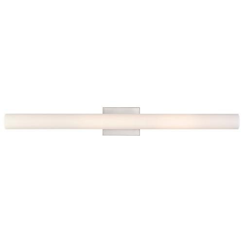 Nuvo Lighting Bend Brushed Nickel LED Vertical Bathroom Light by Nuvo Lighting 62/1323
