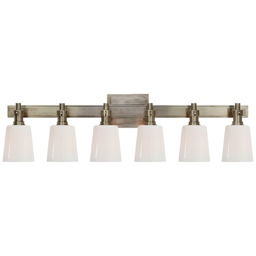 Visual Comfort Signature Collection Thomas OBrien Bryant Bath Light in Antique Nickel by Visual Comfort Signature TOB2154ANWG