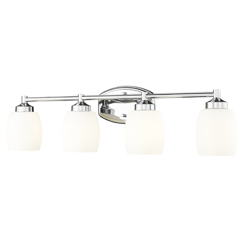 Z-Lite Z-Lite Kendrick Chrome Bathroom Light 745-4V-CH