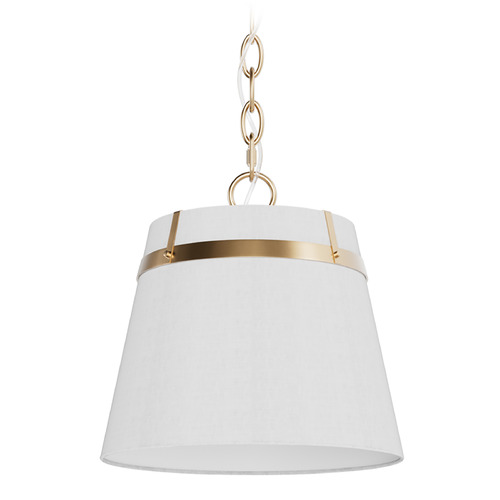 Hunter Fan Company Ada Lee Alturas Gold Mini-Pendant Light with Empire Shade