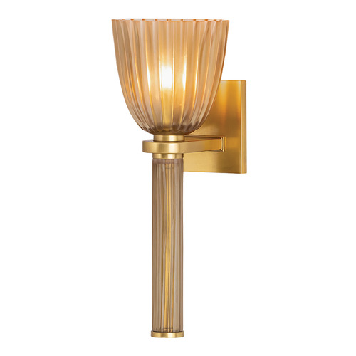 Hudson Valley Lighting Columbus Aged Brass LED Sconce