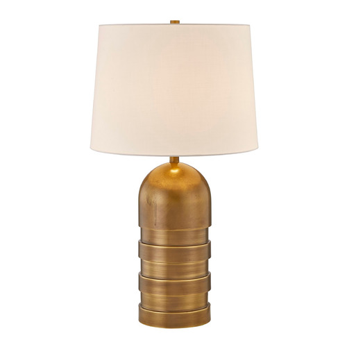 Savoy House Lighting Wehunt Brass Table Lamp with Empire Shade
