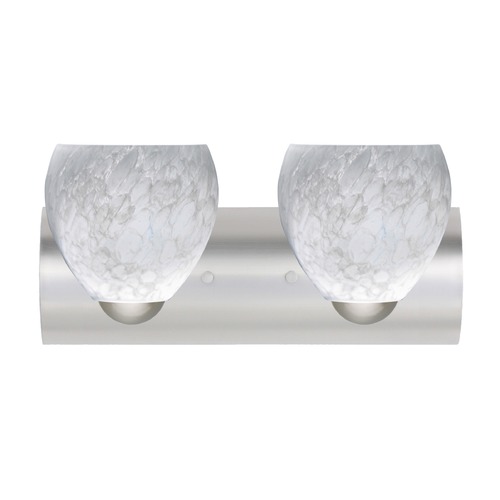 Besa Lighting Bolla Satin Nickel LED Bathroom Light