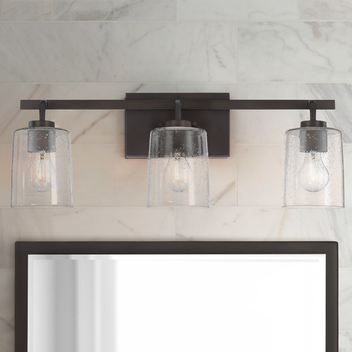 Greyson 25-Inch Bronze Bath Light by HomePlace by Capital Lighting