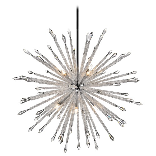 Z-Lite Soleia Chrome Chandelier by Z-Lite 4002-12