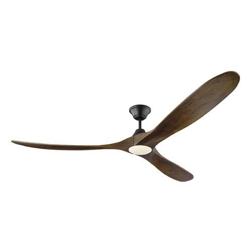 Maverick 70-Inch LED Fan in Black by Visual Comfort & Co Fans