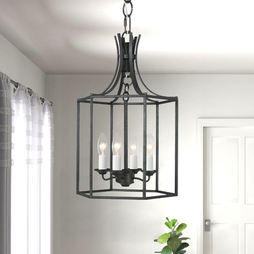 Visual Comfort Studio Collection Alexa Hampton 12.50-Inch Bantry House Smith Steel Pendant by Visual Comfort Studio AC1004SMS