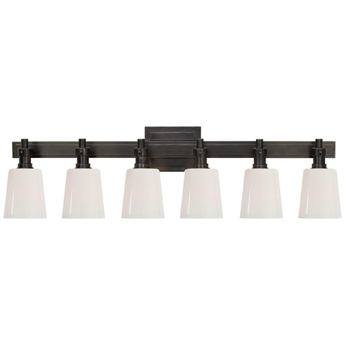 Visual Comfort Signature Collection Thomas OBrien Bryant Bath Light in Bronze by Visual Comfort Signature TOB2154BZWG