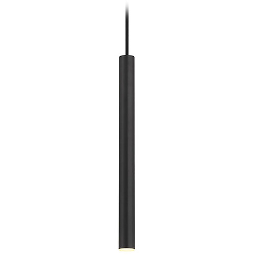 Access Lighting Pipeline Matte Black LED Mini Pendant by Access Lighting 72022LEDD-MBL/ACR