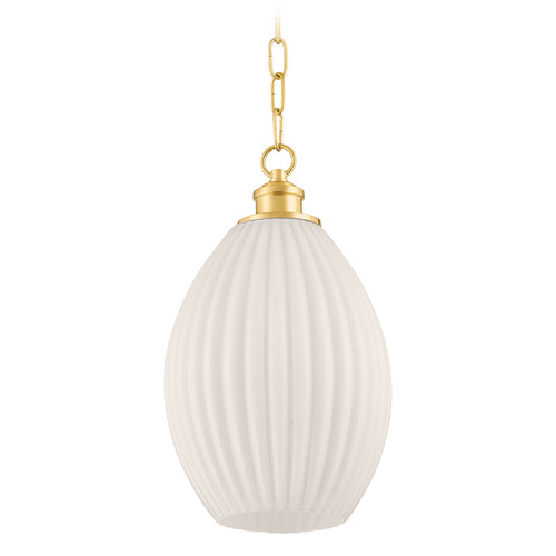 Mitzi by Hudson Valley Mitzi Stella Small Aged Brass Wall Sconce H771701S-AGB