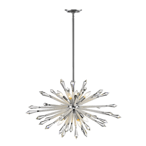 Z-Lite Soleia Chrome Chandelier by Z-Lite 4002-8B