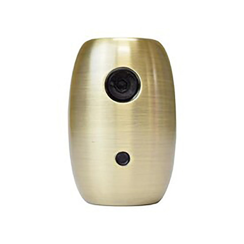Craftmade Lighting 1/2-Inch Downrod Coupler in Satin Brass by Craftmade Lighting COUPLER-SB
