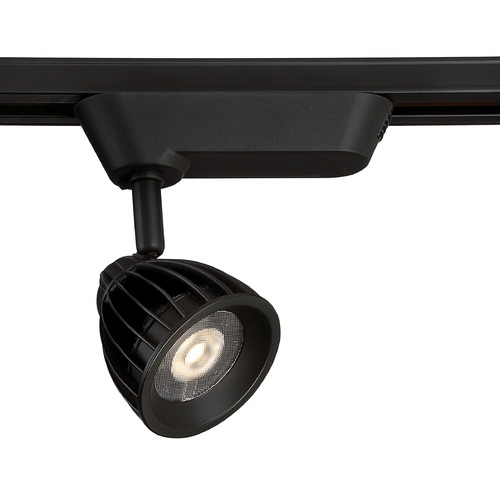 30W LED Rounded Track Head in Black by Eurofase Lighting