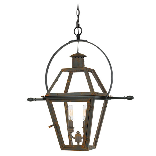 Quoizel Lighting Rue De Royal Indoor Hanging Light in Bronze by Quoizel Lighting RO2811IZ