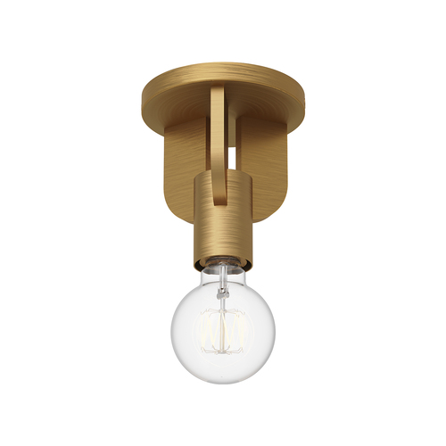 Alora Lighting Claire Aged Gold Semi-Flushmount Light